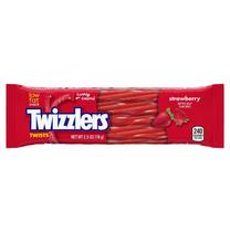Twizzlers Twists Strawberry Bala De Alcaçuz Sabor Morango - 70g Twizzlers Twists Strawberry Bala De Alcaçuz Sabor Morango - 70g
