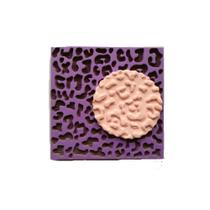 TX14 Marcador textura pasta americana biscuit confeitaria leopardo - Confeitaria dos moldes
