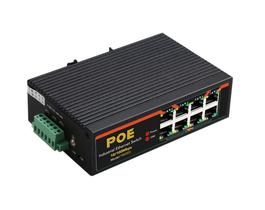 TXE003 Switch Ethernet 8 Portas POE Trilho DIN 10/100Mbps LRI