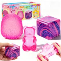 Tylices 3 Peças Taba Squishies Bolas Antiestresse Brinquedos Fidget