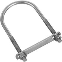 U Bolt National Hardware N222-471 em aço inoxidável 8x6,4 cm U Bolt National Hardware N222-471 em aço inoxidável 8x6,4 cm