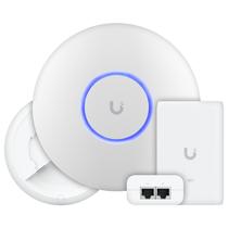 U6+ Plus Ubiquiti Com Fonte 30W 48V Roteador Wi-Fi 6 Access Point 3.0 Gbps + Injetor PoE+