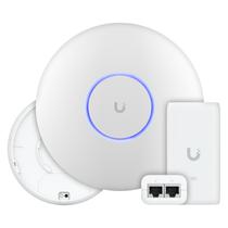 U6 Pro Ubiquiti Com Fonte 15W 48V Roteador Wi-Fi 6 Access Point 5.3 Gbps + Injetor PoE
