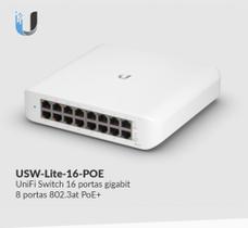 Ubnt usw-lite-16-poe-br unifi switch 16p gigabit 45w - UBIQUITI