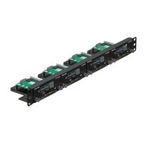 UCTRONICS de montagem em rack para Raspberry Pi com suporte SSD 19" 1U UCTRONICS de montagem em rack para Raspberry Pi com suporte SSD 19" 1U