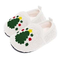 UCUHNB Pantuflas para Niños y Niñas Bebés 3.5-4.5 - Pantuflas para Casa con Suela de Goma Antideslizante, Calcetines Cómodos y Calientes con Diseño de Árbol de Navidad UCUHNB Pantuflas para Niños y Niñas Bebés 3.5-4.5 - Pantuflas para Casa con Suela de Goma Antideslizante, Calcetines Cómodos y Calientes con Diseño de Árbol de Navidad
