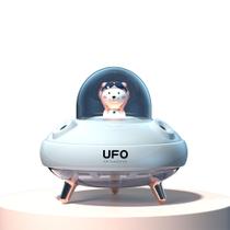 UFO Mini Umidificador Dual Spray Névoa Branca