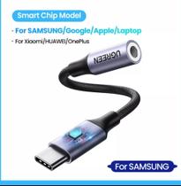 UGREEN Cabo Adaptador fone Ouvido USB C Tipo C P P2 Jack 3,5mm DAC Chip Galaxy S24 Ultra S23 S22 S21
