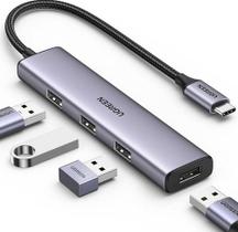 Ugreen Hub 20841.0 Usb-c 4 Portas Usb 3.0 Cor Cinza