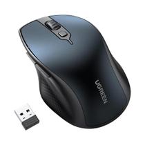 Ugreen Mouse Sem Fio Ergonômico 4000 Dpi Design Silencioso Cor Preto
