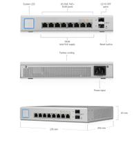 Ui. us-8-150w-br unifi switch 8p poe rj45 + 2p sfp Ui. us-8-150w-br unifi switch 8p poe rj45 + 2p sfp