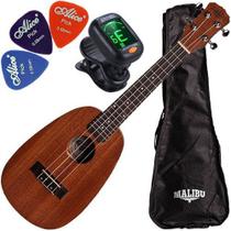 Ukulele Abacaxi Concerto Cordas Aquila 23sp Malibu C/ Capa