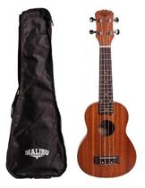 Ukulele Acústico Soprano 21 S Sapele Natural Malibu + Bag