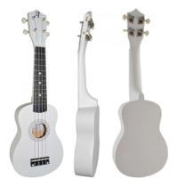 Ukulele Acústico Soprano Uks-01 Wh Branco Andaluz