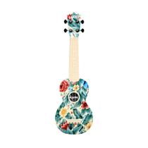 Ukulele akahai soprano ghost aloha garden floral