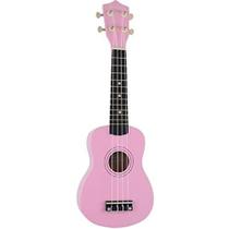 Ukulele Andaluz Soprano Uks01 Pi Rosa + Capa Simples 21