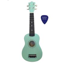 Ukulele Andaluz Verde Soprano Uks-01 AG + Palheta