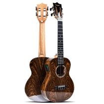 Ukulele Caramel TEG95 Butterfly Bocote Tenor Acústico Elétrico