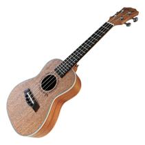 Ukulele Concert Barth Guitars Acustico + Afinador Aroma Marrom-claro