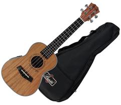 Ukulele Concert Barth Guitars Acustico Natural - AC + Capa Bag Personalizada Nylon