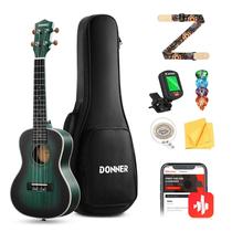 Ukulele Concert Donner DUC-200B Mahogany de 23 polegadas com pacote