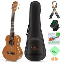 Ukulele Concerto Hricane UKS-2 Sapele 23" com Estojo e Cordas