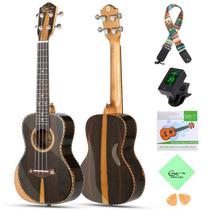 Ukulele Concerto Hricane Ziricote 58cm com Acessórios