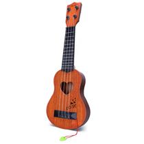 Ukulele de brinquedo YEZI Kids Instrumento musical clássico marrom