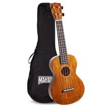 Ukulele de concerto Mahalo MH2VNA natural de 4 cordas com 16 trastes Ukulele de concerto Mahalo MH2VNA natural de 4 cordas com 16 trastes