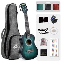 Ukulele de Concerto WINZZ HAND RUBBED Series Vintage - Inclui Aulas