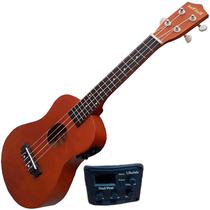 Ukulele Eletrico Concerto Cordas Nylon Blackwood Xu23eq