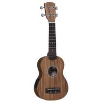 Ukulele Elétrico Michael Soprano MK21 ZBE MK-21 Zebra Ukulele Elétrico Michael Soprano MK21 ZBE MK-21 Zebra