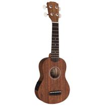 Ukulele Elétrico Vogga VUK309 Fosco Mahogany com Encordoamento em Black Nylon