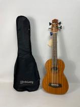 Ukulele Eletroacústico Strinberg Uk Bass Fosco Com Capa