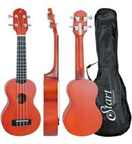 Ukulele giannini acústico soprano uks-21 ns c/ bag
