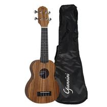 Ukulele Giannini Soprano GUK21 ZW Zebra Fosco Acústico Capa Ukulele Giannini Soprano GUK21 ZW Zebra Fosco Acústico Capa