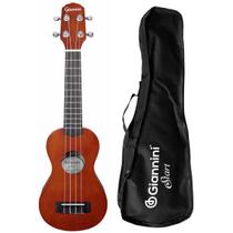 Ukulele Giannini UKS-21 EL Soprano Eletroacústico C/ BAG