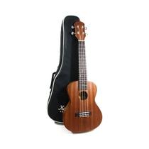 Ukulele kalani concert 24 tibes series tabaco sapele kal 200 ct com capa (15411)