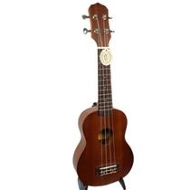 Ukulele Kalani Soprano Kal 200 St Tribes Sapele Com Capa Acolchoada