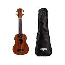 Ukulele Malibu Soprano Sapele Eletrico (21se)