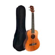 Ukulele Malibu tenor acustico sapele natural 26S com capa