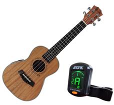 Ukulele modelo Concert Barth Guitars - Eletro-Acústico c/ Captação + Afinador Aroma! Pronta Entrega! - Barth Ukulele
