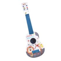 Ukulele para crianças, design animal de 21 polegadas, cor azul Ukulele para crianças, design animal de 21 polegadas, cor azul