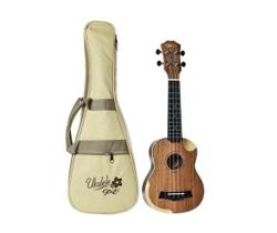 Ukulele seizi bora-bora crush soprano acustico - koa