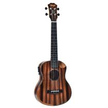 Ukulele Seizi Bora-Bora Crush Tenor Elétr Bag Ebony 10360311