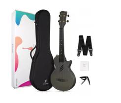 Ukulele seizi nova u pro tenor acustico fibra de carbono black c/ bag Ukulele seizi nova u pro tenor acustico fibra de carbono black c/ bag