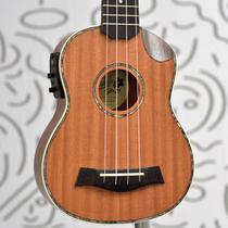 Ukulele Seizi Soprano Maui Crush Elétrico Sapele