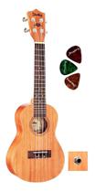 Ukulele Shelby Concert Su23m Mogno Fosco Eletrico + Brinde