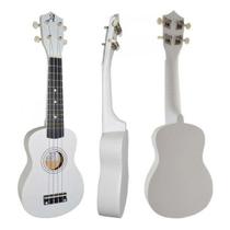 Ukulele Soprano Acústico Andaluz Uks-01 Wh Branco