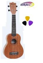 Ukulele Soprano Acústico Namastê - Mod NU21MBQ + Palhetas